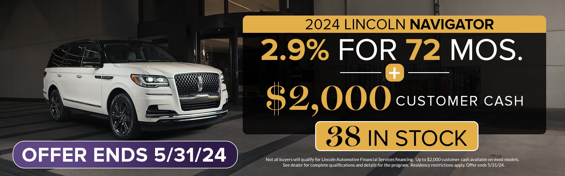 2024 Lincoln Navigator Deals