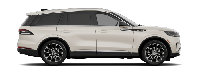 A 2026 Lincoln Aviator® SUV in Pristine White. | Hooks Lincoln in Fort Worth TX