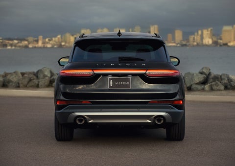 The rear lighting of the 2026 Lincoln Corsair® SUV spans the entire width of the vehicle. | Hooks Lincoln in Fort Worth TX