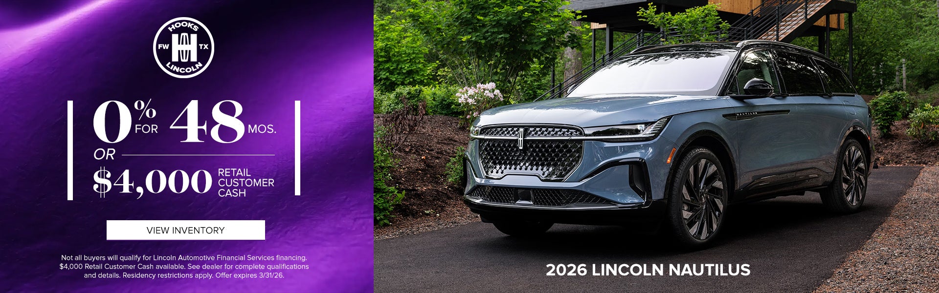 2026 Lincoln Nautilus For Sale - Fort Worth, TX