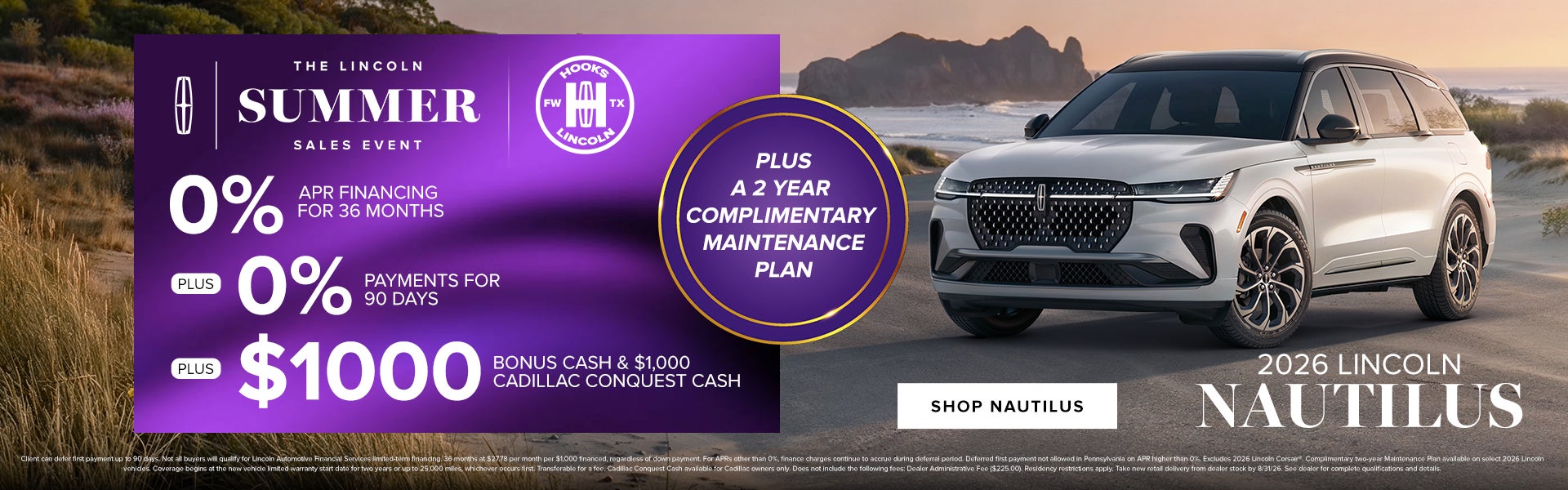 Lincoln Summer Sales Event Lincoln Nautilus Deals
