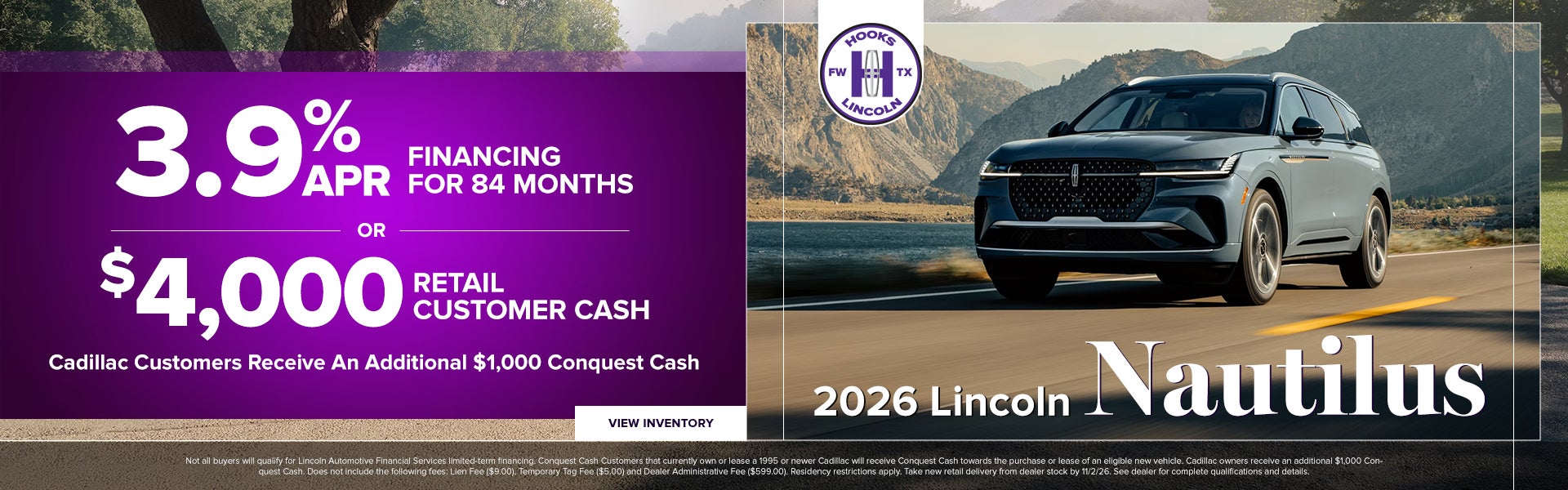 2026 Lincoln Nautilus For Sale - Fort Worth, TX