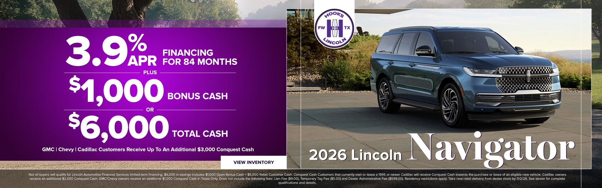 2026 Lincoln Navigator For Sale - Fort Worth, TX